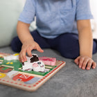 Melissa & Doug - Puzzle à grosses pièces en bois, ferme - 8 pièces-8