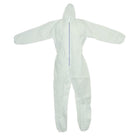 Latoplast Disposable Polyolefin Coverall - White - Medium-White polyolefin