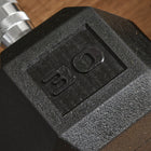 Soozier Rubber Dumbbells Weight Set - Total 60 lb - 30 lb Each - Dumbbell Hand Weight for Body Fitness Training-Suitable for home workouts 