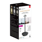 Xtricity Winchester Portable LED Touch Table Lamp - Black-Touch activation for easy operation