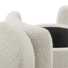 Modway Nebula Boucle Upholstered Ottoman - Ivory-8