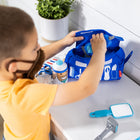 Melissa & Doug Barber Shop Pretend Play Set Shaving Toy - Ages 3+-Makes a great gift for boys and girls, ages 3 to 6, for hands-on, screen-free play