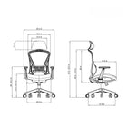 Kopplen - Chaise Ergo Avec Réglage En 9 Points - Noir-Hauteur parfaite et construction robuste