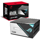 ASUS  ROG Thor 850W 80+ Platinum Fully Modular ARGB Gaming Power Supply-A 135mm Axial-tech fan with PWM control delivers lower noise and keeps thermals in check
