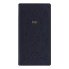 Letts of London 2027 Woodland Week-to-View Slim Size Planner - 5-7/8" x 3-1/8" - Assorted - Multilingual-Semi-flexible, soft-touch cover with an embossed design