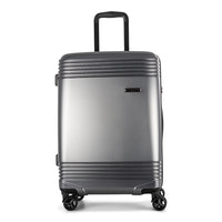 Bugatti Nashville 29.5" Hardside Check-in Luggage - Charcoal-Charcoal and recycled PET (Polyethylene Terephthalate)