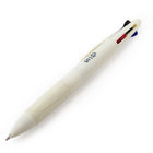 General Supply Goods + Co 4 Colour Retractable Pen - Matte White Barrel-1.0 mm Medium Ballpoint