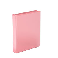 Davis Group - 1" 3-Ring Economy View Binder - Round Ring - Blush-Durable 1" 3-Ring View Binder
