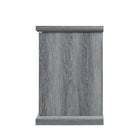 Manhattan Comfort Franklin 60" Traditional TV Stand - Grey-Home Assembly Required. All Hardware Included