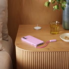 Beats Kickstand Case with MagSafe and Camera Control for iPhone 17 - Pebble Pink-The strong polycarbonate back is complemented by flexible sidewalls to optimize shock absorption