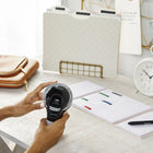 DYMO Organizer XPress Labeller, Manual Label Maker (12967)-Preloaded with 3/8" embossing tape