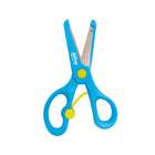 Hilroy Training 5" Scissors With Help System - Blunt Tip - Blue-Maximum safety: The plastic-encapsulated stainless-steel blades reduce the risk of cuts and injuries, making the scissors safer for children and beginners