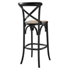 Modway Gear Bar Stool - Black-8