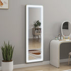 HOMCOM LED Full Length Mirror with Adjustable Lights - 21" W x 64" H - Gold-Memory function saves your previous lighting setting for added convenience 