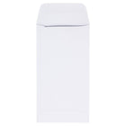 Jam Paper #7 Coin Business Envelopes - 3 1/2" H x 6 1/2" W - White - 100 Pack-Envelope features: Made from 24 lb paper, Open end opening, straight flap, gum closure