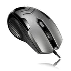 Adesso iMouse X1 RGB Gaming Mouse - Wired USB - Black-Ergonomic design for extended sessions