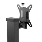 Kanto Universal Monitor Desktop Stand - Height Adjustable - 360 Degree Rotation - Black-360° monitor rotation for vertical and horizontal screen orientation