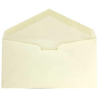 JAM Paper Monarch Envelopes, 3.88 x 7.5, Strathmore Ivory, 500 Pack (3197718H)-Ivory wove paper envelope