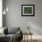 Blue Heron Framed by AJ Casson-Features both frame and triple matte with accent colour that have been chosen to enhance the artwork