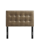 Modway Lily Vegan Leather Twin Size Headboard - Mushroom-Padded Construction