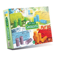 Yellow Door Let's Roll Seasons 24-Piece Set-These beautifully detailed dough rollers will engage children in seasonal curiosity, developing knowledge and understanding of the natural world, as well as their fine motor skills.