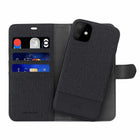 Blu Element 2-in-1 Folio Case for iPhone 11 - Black-Magnetic closure for added protection