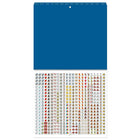 MotherWord 2026-2027 Monthly Tabbed Wall Calendar - 11" H x 12" W - English-A fun way to organize your family