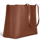 Champs - Onyx Sac Ouvert en Cuir - Marron-Ouverture supérieure avec fermeture magnétique
