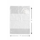 KL Rubber - Sac refermable en polyéthylène avec bloc d’identification blanc et trou de suspension - 2 Mil - 12 x 15 po - paquet de 1000-Bloc blanc pour un étiquetage, un codage ou des instructions faciles