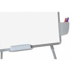 Staples Foldable Dry-Erase Presentation Easel Tripod with Pen Cups - 30" x 42" - Aluminum Frame-Lightweight & portable, folds for storage and on-the-go travelling