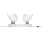 Meta Quest Compact Charging Dock for Meta Quest 3 and 3S - White-View Charging Status in Headset