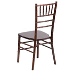 Flash Furniture HERCULES Series Fruitwood Chiavari Chair-Fruitwood Finish