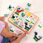Melissa & Doug – Casse-tête sonore, Animaux de la ferme (LCI726)-Faits de bois