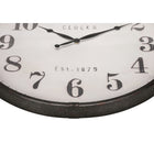 Monarch Specialties Clocks 30" Round Oversized Wall Clock - Brown -No assembly required, simply insert 1XAA battery (not included) and hang up for a reliable decorative wall clock