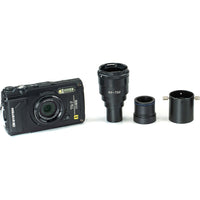 OM System TG-7 Industry Digital Camera with NY-TGV Kit - Black-Add Fast, Reliable Digital Imaging to Your Stereo Microscope - Streamline your stereo microscope imaging with fast, dependable capture