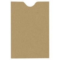 JAM Paper Credit Card Sleeves - Grocery Bag Brown - 2 3/8" x 3 1/2" - 250 Pack-Protect your cards: our credit card sleeve envelopes are perfect for holding gift cards, hotel key cards, business cards, college i.d. cards, and anything else that measures the standard credit card size. if this shade of brown doesn’t match your colour scheme, we offer a variety of other designs and colours that are sure to suit your needs.