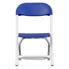 Flash Furniture – Chaise pliante en plastique pour enfants, bleu, 10/paquet-Légère pour faciliter la manipulation de l’enfant