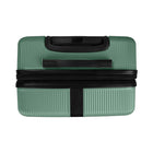 Bugatti Alexandria Collection 30.25" Hardside Spinner Luggage – Iceberg Green-Side feet to ensure stability and shock-resistance *