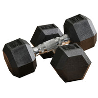 Soozier - Ensemble De 2 Haltères En Caoutchouc De 15 Lb Pour Entraînement De Fitness-Exercez et renforcez vos bras, épaules et dos    