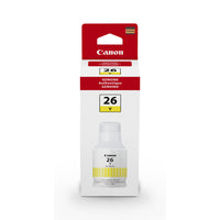 Canon GI-26 Ink Cartridge - High Yield - Yellow-Ink/Toner Colour: Yellow