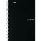 Five Star - Cahier à 2 sujets de qualité supérieure - 9-1/2 po x 6 po - variés - 160 pages-Papier de qualité supérieure