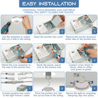 Impotek 6" LED 12W 5CCT Dimmable Recessed Ceiling Light - 6 Pack-8