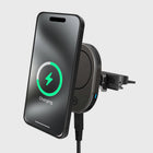 Mighty Mount MagSafe 15W Wireless Charger Mount - CD Base-MagSafe Compatibility: Crafted for iPhone 15, 14, 13, and 12 series