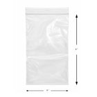 KL Rubber - Sac refermable en polyéthylène avec trou de suspension - 2 Mil - 6 x 9 po - paquet de 1000-Recyclable et respectueux de l’environnement