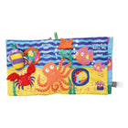 Manhattan Toy Soft Book Buzzing Through-Hook-and-loop closure and fabric handle