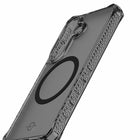 ITSKINS Hybrid_R Vapor Cell Phone Case with Magnets for Galaxy S26 - Smoke-2X stronger magnets built flush with case