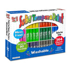 Kwik Stix Solid Tempera Paint Sticks Class 144-Piece Set - Classic Colours-Kwik Stix Solid Tempera Paint sticks take the mess out of painting while keeping all the fun
