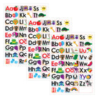 Ashley Productions ABC Picture Words Double-Sided Magnets - 27 Per Pack - 3 Pack-Great for learning letters and words in the classroom or at home