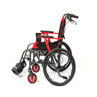 Journey So Lite C2 Ultra Lightweight Wheelchair - Black-Large 20" rear wheels help support smoother self-propelling and greater user independence