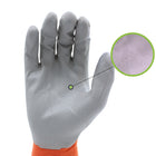 Atlas Gardening Smooth Nitrile Glove - Fuchia/Purple/Green/Orange - Medium - 4 Pack-Ergonomic design hand mold that replicated the natural curvature of the hand